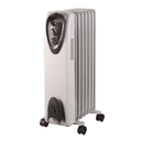 H E Industrial Ltd 3-Settings Heat Electric Oil Filled Portable Heater 1500W