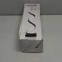 NUR Infinity Spiral LED Table Lamp Black, Dimmable Metallic Bedside Lamp with Touch Controller, 3 Colour Temperature, 15.8 Inch Height, Decorative Lamp for Home, Living Room