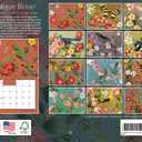Vintage Rose Calendar 2026 by Jena DellaGrottaglia Monthly Wall Calender 12 Month | American Made In The USA
