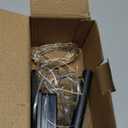 8 Modes Christmas Curtain String Lights with Snowflake and Star, USB Plug in Wall Lights Christmas Decorations Indoor, Xmas Window Light Decor, Warm White