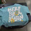 Comfort Colors T-shirts for Men's 2 Pack Blue M and S