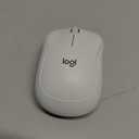 Logitech M240 Silent Bluetooth Mouse, Wireless, Compact, Portable, Smooth Tracking, 18-Month Battery, for Windows, macOS, ChromeOS, Compatible with PC, Mac, Laptop, Tablets - Off White