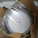 UFO LED High Bay Lights 5000K 200W 30000LM 6 Pack with Plug High Bay Led Shop Lights Suitable for Warehouse Workshop Factory Gym Garage Barn LED Lamp AC100-277V