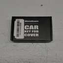 Key Fob Cover Case Leather Compatible for BMW 2025 2024 2023 5/7 Series , X5, X6, X7,X2, X5M,I5,I7XM,2022-2023 IX, Black Keychain for Women Men