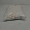 LOFE Organic Buckwheat Pillow for Sleeping with Organic Cotton Pillowcase - 14''x20'' Adjustable Pillow, Breathable for Cool Sleep, Cervical Support for Back and Side Sleepers(Tartary Buckwheat Hulls) (Off White(pure))