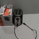 BLACK+DECKER 2-Slice Toaster, TR1278BD, Extra Wide Slots, 7 Shade Settings, 850 Watts, Frozen and Bagel Buttons