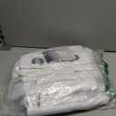 ChrisDowa White 100% Blackout Curtains for Bedroom with Black Liner, 2 Thick Layers Total Blackout Thermal Insulated Grommet Window Curtains 2 Panels Set (Pure White, 52 x 84 Inch)