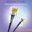 Cat6a Patch Cables 2ft (24 Pack) Slim, Cat6 Ethernet Patch Cable Pure Copper, Flexible Cat 6 Patch Cable 550MHZ 10G, Space-Saving Cat 6A Network Cables for Patch Panel, Black