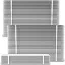（3 Pack）401 Filter Replacement Compatible with AprilAire 2400, Space-Gard 2400 Whole-House Air Purifier, MERV-10 Furnace Filter, 16x25x6 Air Filter（incloud 2 Pleat Spacers）