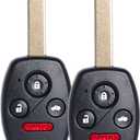 MechanMagic Key Fob Remote Replacement Fits for Honda Pilot 2009 2010 2011 2012 2013 2014 2015/ Accord Sedan 2008-2012 KR55WK49308 Keyless Entry Remote Control 35118-TA0-A00(Pack of 2)