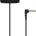 Sony Compact Stereo Lavalier Microphone ECMLV1,Black, Small