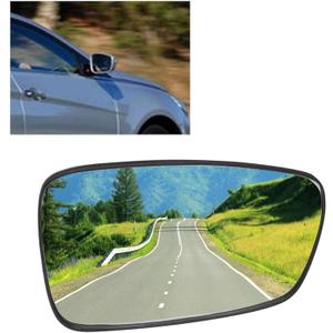 FZJDSD Passenger Side Rear View Mirror Glass with Power Heated Compatible with Hyundai Sonata 2011 2012 2013 2014# 876213Q010 HY1325108 Right Side Mirror Replacement View Mirror Glass w/Power Heated