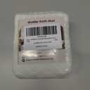 AMOAMI Waffle Bath-Mat, Super Absorbent Bath Mats for Bathroom, Boho Bathroom Rugs Non Slip Washable, Ultra Soft Bathroom-Mat with Tassels Bath Rugs for Floor Mat, 17" X 24" White