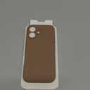 INGIDO for iPhone 17 Case, Liquid Silicone Cover with Camera Protection Anti-Scratch Soft Microfiber Lining Shockproof Protective Phone Case for iPhone 17 6.3", Light Brown