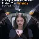 Diaclara Designed for iPhone 15 Case 6.1 Inch,Upgraded Full Body Rugged Clear Bumper Case with Built-in Privacy Screen Protector for iPhone 15,Pink