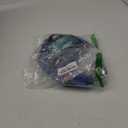 Arolina Women's Summer Maxi Dress Short Sleeve V Neck Casual Loose Long Beach Split Dresses with Pockets Size XL (Floral Blue)