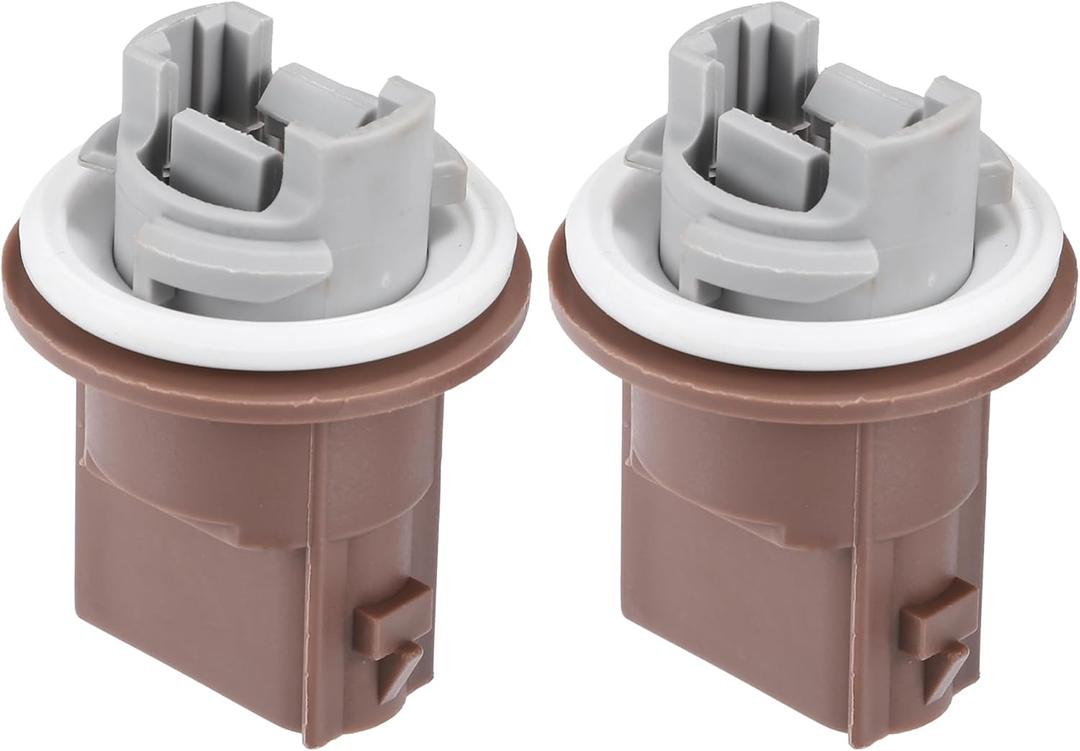 uxcell 2pcs No.8A8Z13411A/645196 Parking Turn Signal Brake Tail Lights Bulb Sockets for Ford F-150 2004-2010 for Ford F-250 F-350 F-450 Super Duty 2004-2013 for Ford Explorer Fiesta