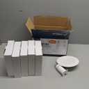 Amico 5/6 inch 5CCT LED Recessed Lighting 6 Pack, Dimmable, IC Rated, 12.5W=100W, 950LM Can Lights with Baffle Trim, 2700K/3000K/4000K/5000K/6000K Selectable, Retrofit Installation, ETL & FCC