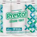 Amazon Brand - Presto! Ultra-Strong Premium Paper Towels, 158 Sheet Huge Roll - Flex-a-Size, 12 Rolls (2 Packs of 6), Equivalent to 38 Regular Rolls, White