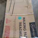 Walking Pad with 12% Incline, Under Desk Walking Pad Treadmill with Handle Bar & Removable Desk Workstation, 3 in 1 3.5HP Foldable Treadmill 300lbs Capacity for Home Office with Remote Control (Orange)