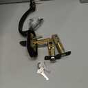 Veise VE07-H Fingerprint Smart Locks for Front Door with Handle Set, App Control, Keyless Entry Keypad Deadbolt, Digital Electronic Touchscreen, Easy Install, Auto Lock, Matte Black