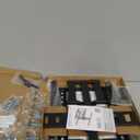 monTEK Ultra Slim TV Wall Mount for 43-90 Inch TVs | 1.1" Thin Low Profile Full Motion Bracket | Dual Swivel Articulating Arms with Tilt | Max VESA 600x400mm | Holds 132lbs | Fits 16"/18" Studs