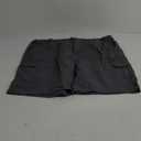 Jessie Kidden Mens Outdoor Casual Expandable Waist Lightweight Water Resistant Quick Dry Fishing Hiking Shorts (42, Grey)