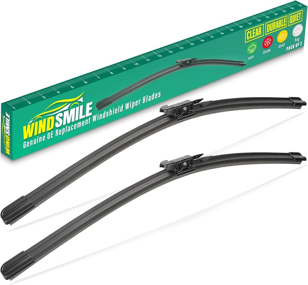 22" 20" Windshield Wiper Blades Replacement for Lincoln MKZ 2013-2020 / Ford Mustang 2010-2023 Original Factory Quality Front Wipers Blade Set for My Car - (Pack of 2)