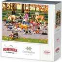 Boardwalk Puzzles Dog Walker, 1000 Piece Jigsaw Puzzle for Adults, Made in USA