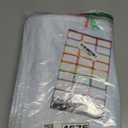 24pcs Mesh Zipper Pouch File Bags Puzzle Storage Bags, A3 17x12 Inches Large Reusable Zipper Pouches for Organizing Classroom Board Game Organization (8 Colors)