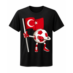 Turkey Soccer Jersey Turkish Flag Football Dab Funny T-Shirt, 4T