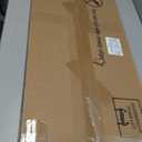 Furologee 5 Tier Bookshelf with Drawers, White Tall Bookcase with Shelves, Wood and Metal Bookshelves Storage Organizer, Modern Display Free Standing Shelf Unit for Bedroom, Living Room, Office