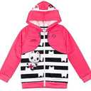 DREAMWORKS GABBY'S DOLLHOUSE Girls Zip Up Hoodie Toddler to Big Kid Size 4-5 Y