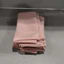 YOUR CHAIR COVERS - 60 x 102 inch Rectangular Crinkle Taffeta Tablecloth - Blush, Rectangle Table Linens for 6 ft Rectangular Tables, Wedding Crushed Table Cloth