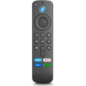 Voice Replacement Remote Control Compatible with Fire TV Stick, TV Cube and Amazon Fire Smart TVs