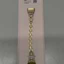 Wearlizer Compatible with Fitbit Fitbit Charge 6/Charge 5 Bands, Adjustable Premium Metal Straps Bling Bracelet Dressy Wristbands Cute Accessories Replacement Bands for Fitbit Fitbit Charge 6/Charge 5 Bands for Women (Soft Gold)