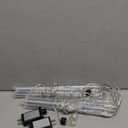 2-Pack Extendable Meteor Shower Christmas Lights Outdoor, 16 Tubes 384 LEDs Waterproof Falling Rain String Light, Christmas String Lights Outdoor for Tree Garden Patio Holiday Decorations (Multicolor)