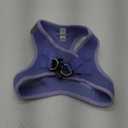 Best Pet Supplies Voyager Step-in Air Harness - All Weather Mesh, Reflective, No Pull Harness for Dogs, Cats - Secure with Hook & Loop Fastener, Buckle, Double D-Rings - Lavender, L