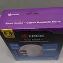 Kidde Smart Smoke and Carbon Monoxide Detector, Ring App Enabled for Real-Time Notifications, Hardwired Alarm, AA Backup Battery