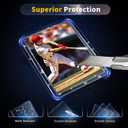 400 Card Sleeves Hard Plastic, Premium Baseball Card Sleeves, 3" x 4" Trading Cards Holder, Sports Football Game Cards Protectors Top Cases (200 Hard Sleeve + 200 Soft Sleeve)