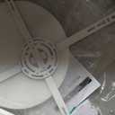 19.6" Dimmable Crystal Chandelier Modern LED Flush Mount Ceiling Light Fixtures for Living Room Bedroom Hallway Kitchen Island Staircase Silver