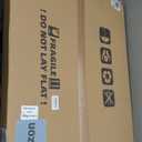 22x28 Frame Set of 2, Rustic Black Wood Style - Display 18x24 Picture Frame with Mat or 22 x 28 Poster Frame without Mat, Wall Mounting Horizontal and Vertical