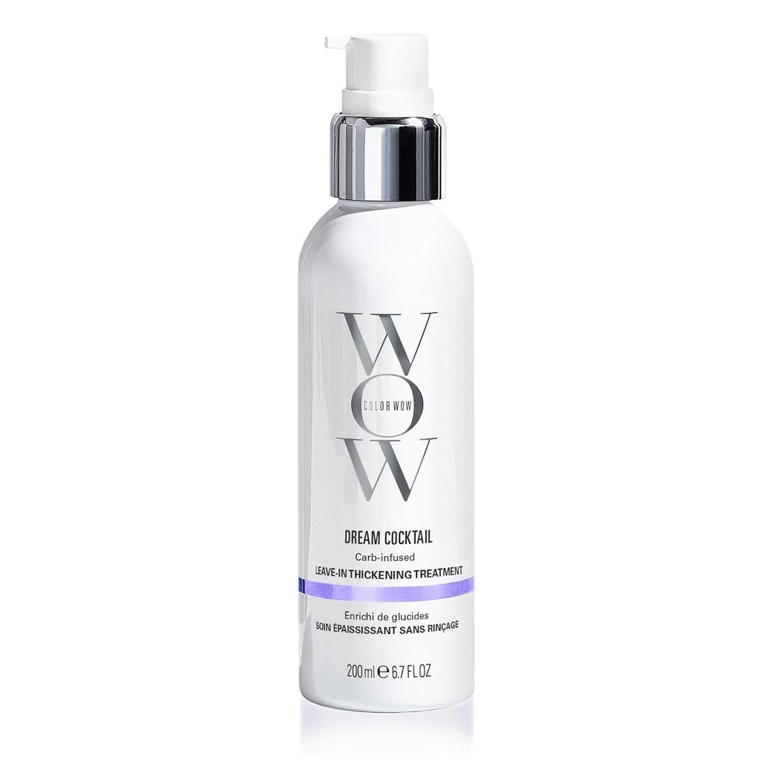 COLOR WOW Dream Cocktail Carb Infused Leave-in Treatment Transform Thin Hair to Thick & Full | with Heat Protection
