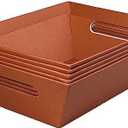 [5 PK] 8x10” Brown Baskets for Gifts Empty| Baskets with Handles|Gift, Sympathy, Breakfast, Occasion, Holiday, Montessori| Wine Gift Basket| Gift to Impress-Upper Midland Products