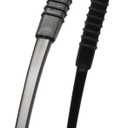 PROFLEX SpareSpecs Reading Glasses (value 5 pack) - lightweight, impact resistant, scratch resistant, bendy, flexible, anti-slip, unisex (mens + womens) (Oval; BLK; +3.5) (Black)