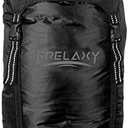 Frelaxy Compression Sack, 40% More Storage! 11L/18L/30L/45L/52L Compression Stuff Sack, Water-Resistant & Ultralight Sleeping Bag Stuff Sack - Space Saving Gear for Camping, Hiking, XX-L, Black
