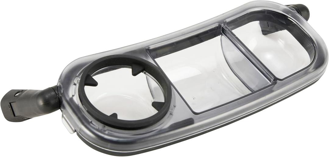 Snack Tray Fits for UPPAbaby Vista V3/Vista V2/Vista/Cruz/Cruz V2/ RumbleSeat/RumbleSeat V2, Updated Snack Tray with Two Snack Compartments & Cup Holder, Quick Attachment, Stroller Accessories