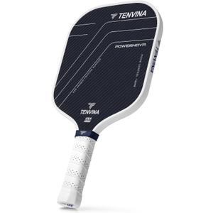 TENVINA Pickleball Paddles, Multi-Layer T700SC Textured Carbon Fiber Pickleball Paddle, 4-Types of Thicknesses and Shapes, USAPA Approved Pickle Ball Paddle, Strong Power and Spin Surface (K29 Aramid-Wider-16MM Control)