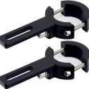 Motorcycle Spotlight Mount Brackets, Motorbike Tube Clamp Turn Signal Mounting Clamp Holder for 0.78"-1.5" Roll Bar (2 Pcs)