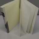 Dunwell Small Binders with Sleeves - Presentation Books 5.5x8.5 (2-Pack, Ivory), 24-Pockets, Displays 48 Half Size Pages or 5.5 x 8.5 Mini Booklets, Acid-Free Archival Quality